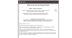 Desktop Screenshot of migraene.whatsonbiz.com